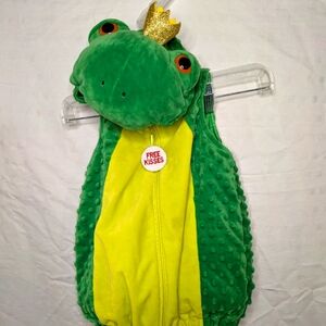 Frog prince free kisses, kids frog costume